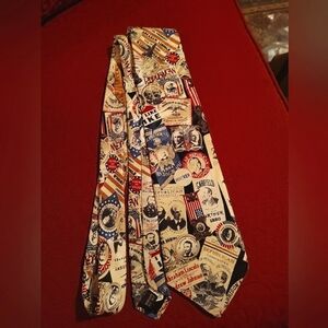 Silk Tie, Republican Candidates by Museum Artifacts